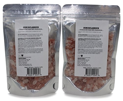 IndusclassicÂ® Himalayan Salt Inhaler or Neti Pot Refill (11 Oz--4 REFILLS)