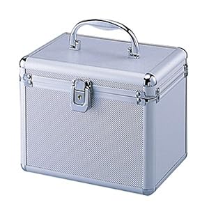 【クリックで詳細表示】サンワサプライ セキュリティ対応DVD・CDケース(シルバー) FCD-SL120SV