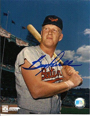 Autographed/Hand Signed 8x10 Photo Boog Powell Baltimore Orioles
