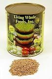 Organic Triticale Seeds - 5 Lbs - Seed In Resealable Can - Triticale Is A Grain Hybrid of Wheat & Rye - Perfect for Sprouting Sprouts, Cooking, Grinding For Flour, Soup, Toasting, Food Storage & More.