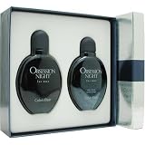 Obsession Night By Calvin Klein For Men. Set-edt Spray 4.2 oz & Aftershave 4.2 oz