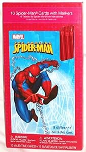 Spider-man Valentine's Day Card/Pencil