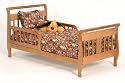 Stork Craft Soom Soom Toddler Bed in Oak