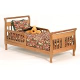 Stork Craft Soom Soom Toddler Bed in Oak by Stork Craft