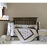 Trend Lab Cocoa Dots 4 Piece Crib Set