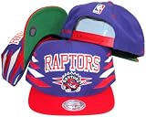 Toronto Raptors Diamond Two Tone Plastic Snapback Adjustable Snap Back Hat / Cap