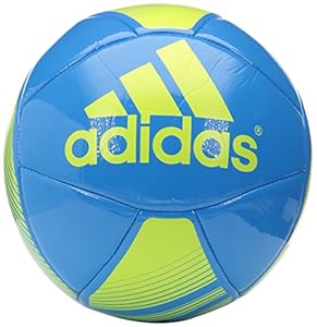 adidas Performance EPP Glider Soccer Ball, Solar Blue/Semi Solar Yellow, Size 4