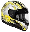 Vega Altura Yellow Stryker Graphic Medium Full Face Snowmobile Helmet