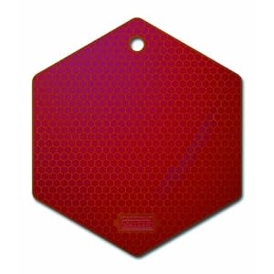 Kaiser Bakeware Kaiserflex Red Silicone Pot Holder Trivet by Kaiser