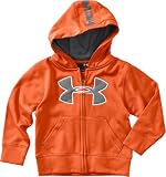Boys' 4-7 Big Logo Fleece Hoody Tops by Under Armour