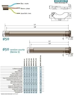 Moteur volet roulant Somfy 6/17