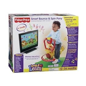 Fisher-Price Laugh & Learn Smart Bounce & Spin Pony