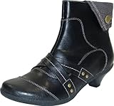 City Walk Stiefelette schwarz kombi, Groesse:37.0
