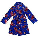 AME Sleepwear Cars Fleece Bath Robe for Boys