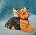 Yorkie Yorkshire Terrier Angel Dog Christmas Ornament