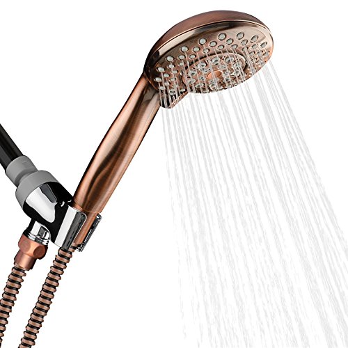 AKDY Hybrid Efficient Combination Water Saving Oil-rubbed Bronze Multi-Function Massage Jet Modern Luxury Bathroom 3 Setting Shower Head Handheld Wand