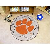 29 Round Clemson Tigers Soccer Mat