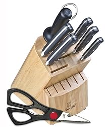Ergo Chef Pro-Series Wooden Knife Set 8 piece with Block