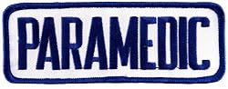 Paramedic EMT EMS Embroidered Patch Emergency Rescue Services Iron-On Ambulance Emblem