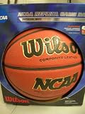 Wilson NCAA Replica Game Ball Official Size 29.5 Indoor / Outdoor Moisture Absorbing Composite Leather