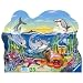 Dolphins Contour Frame Jigsaw Puzzle 25pc