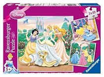 Ravensburger Disney Princess Jigsaw Puzzle 3 Pack (49 Pieces Each)