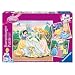 Ravensburger Disney Princess 49 Piece Jigsaw Puzzle, 3 Pack