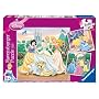 Ravensburger Disney Princess 49 Piece Jigsaw Puzzle, 3 Pack