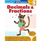 Grade 5 Decimals and Fractions (Kumon Math Workbooks) (Kumon Math Workbooks) by Kumon Publishing and Michiko Tachimoto