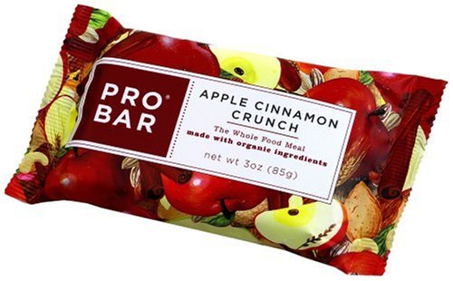 Probar High Performance Whole Food Nutrition Bar, Apple Cinnamon Crunch, 3 Ounces (Pack of... by Probar