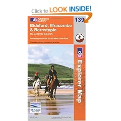 Bideford, Ilfracombe and Barnstaple (OS Explorer Map)