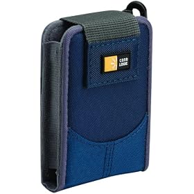 Click here to buy DCB-06 Compact Camera Case- with QuickDraw™ (BLUE) by Case Logic.