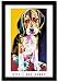 OTIS Pop Art Dog Puppy 24 x 28 Ron Burns Framed Print