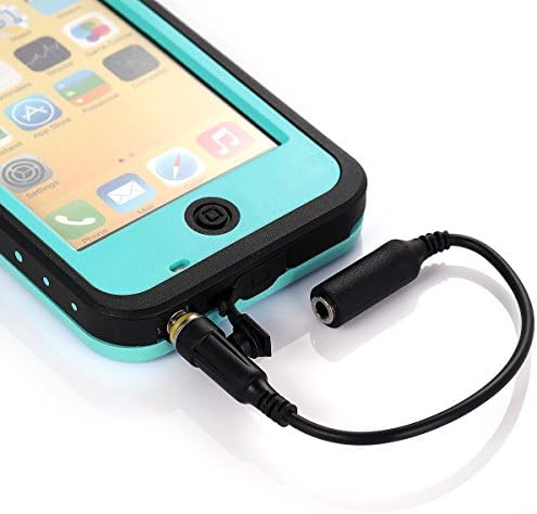 Brand New Waterproof Dirtproof Shockproof iphone 5c Cover Case-Teal