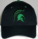 Michigan State Spartans Black One-Fit Hat