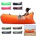 BonClare Fast Inflatable Air Lounger, Camping Bed Beach Sofa Air Bag Hangout Portable Sleeping Bag