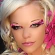 Bella Blush Xotic Eyes Pink Eye Glitter Jewels Professional Eye Make Up
