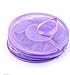 Homecube 2 Pcs Set Hanging Mesh Storage Basket Organizer, Toy Storage Cage,3 Compartments,Collapsible