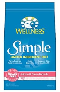 Wellness Simple Limited Ingredient Diet Grain Free Salmon & Potato Natural Dry Dog Food, 24-Pound Bag Wellness Simple Limited Ingredient Diet Grain Free Salmon & Potato Natural Dry Dog Food, 24-Pound Bag