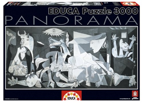 See Guernica - Pablo Picasso Panoramic Puzzle 3000 Pieces