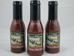 Wisconsin Wilderness Cranberry Grilling Sauce - 3 Jar Set