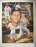 Stan Musial unsigned St. Louis Cardinals 18x24 Lithograph