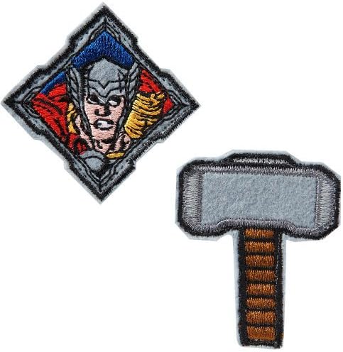 Gutzy Gear The Avengers Thor Patches (2 Pack)