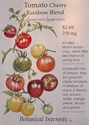 Cherry Tomato Rainbow Blend Gourmet Seeds