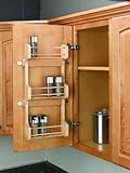 indicate Rev-A-Shelf 4SR-15 Door Mount Spice Rack - Wood - Maple