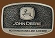 John Deere - Nothing runs like a deer buckle