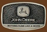 John Deere - Nothing runs like a deer buckle