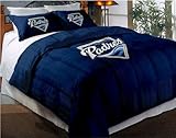 San Diego Padres Comforter Set: Twin Comforter with Shams