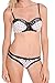 Hers by Herman Women's Baby Polka Dot Push Up Bra Bikini and Thong Set of Three