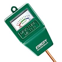 Etekcity Indoor/Outdoor Soil Moisture Sensor Meter, Plant Care Hygrometer (Green)
